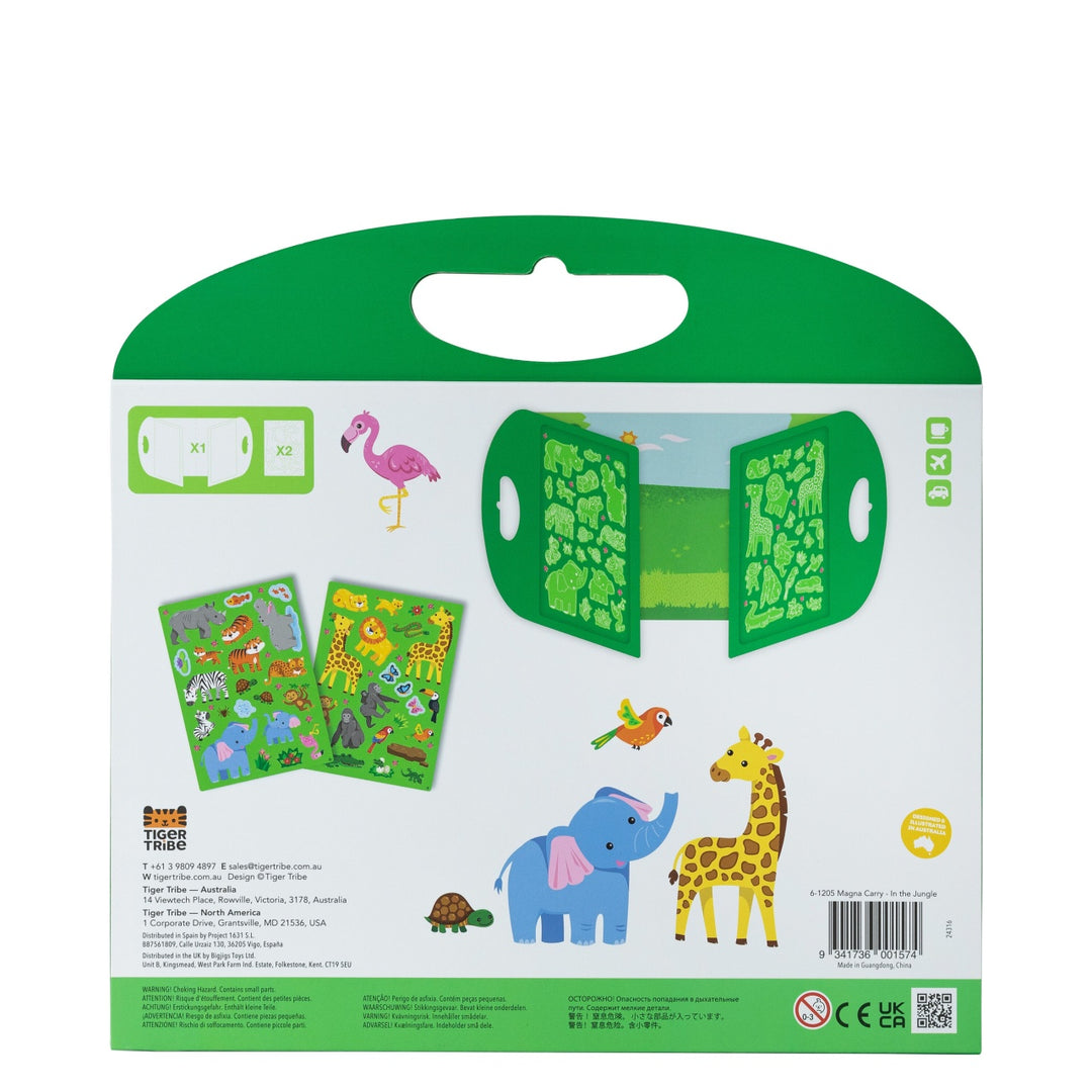 Tiger Tribe Magna Carry Magnetic Toy - In the Jungle