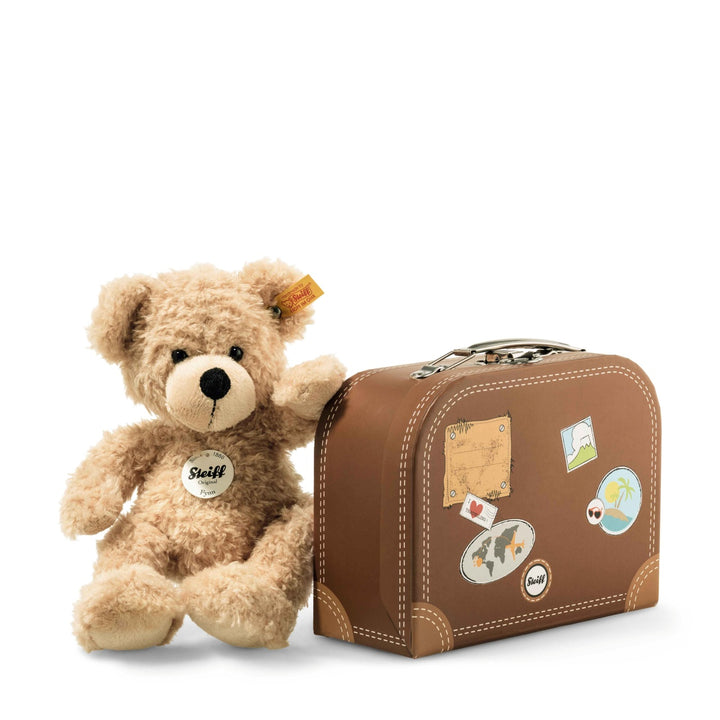 Steiff Teddy Bear with Suitcase - Fynn