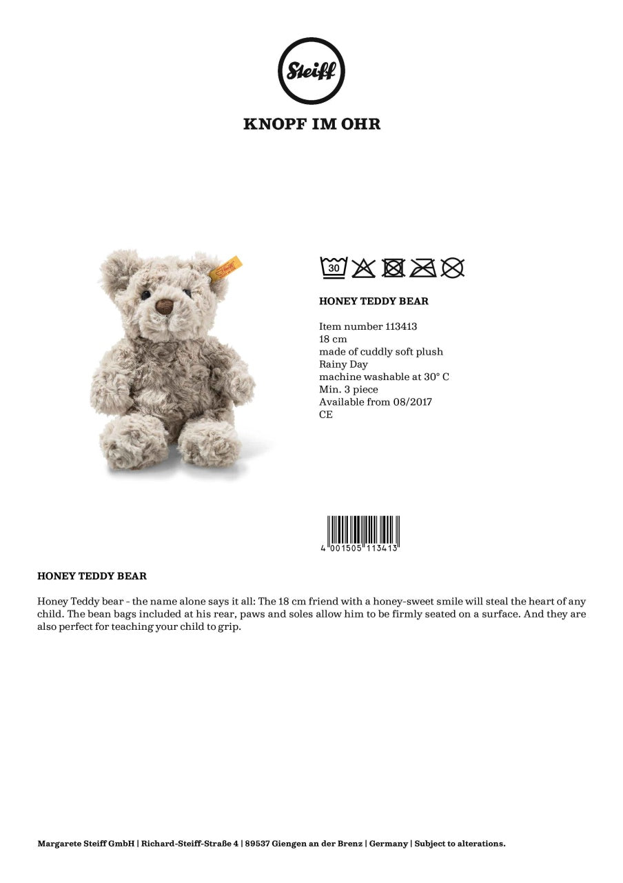 Steiff Teddy Bear - Honey (18cm)