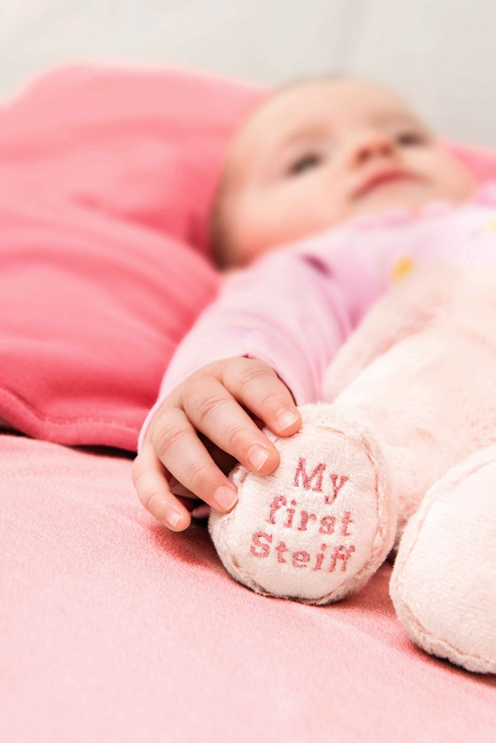 Steiff  Hoppie Rabbit - My First Pink Hoppie