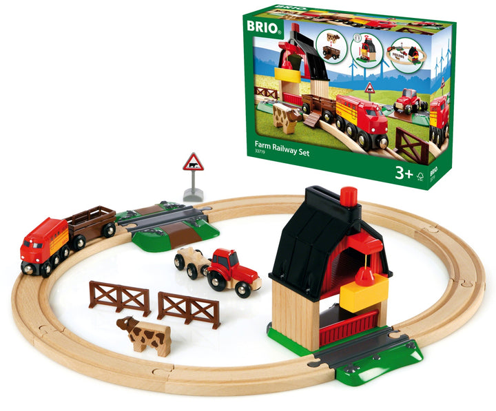 Brio Farm Railway Set