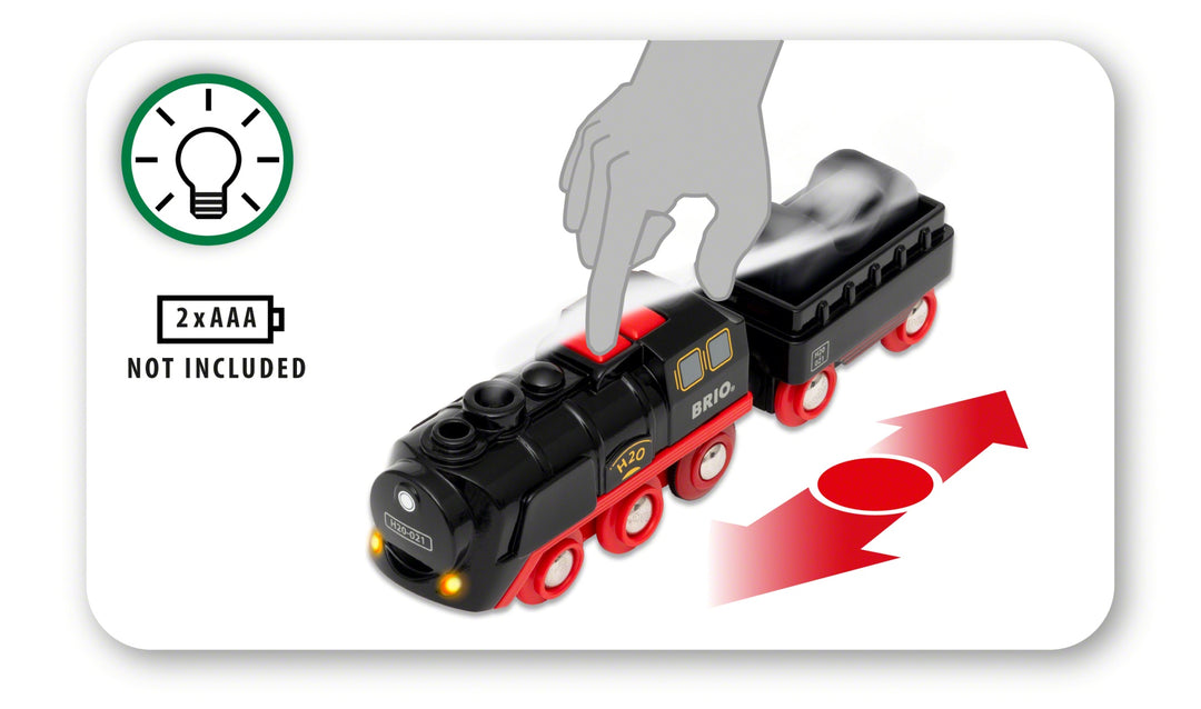 Brio Battery-Operated Steaming Train