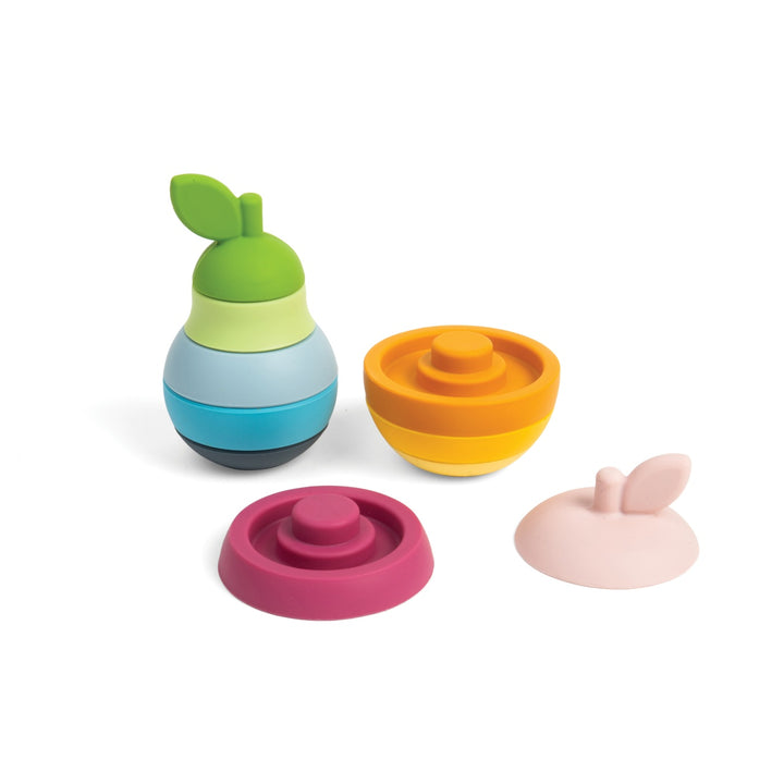 Bigjigs Silicone Stacking Apple and Pear