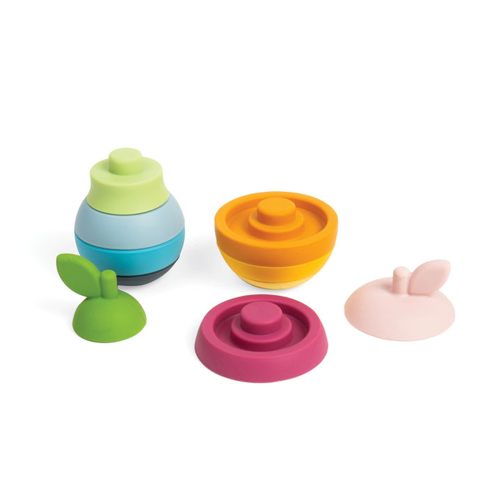 Bigjigs Silicone Stacking Apple and Pear