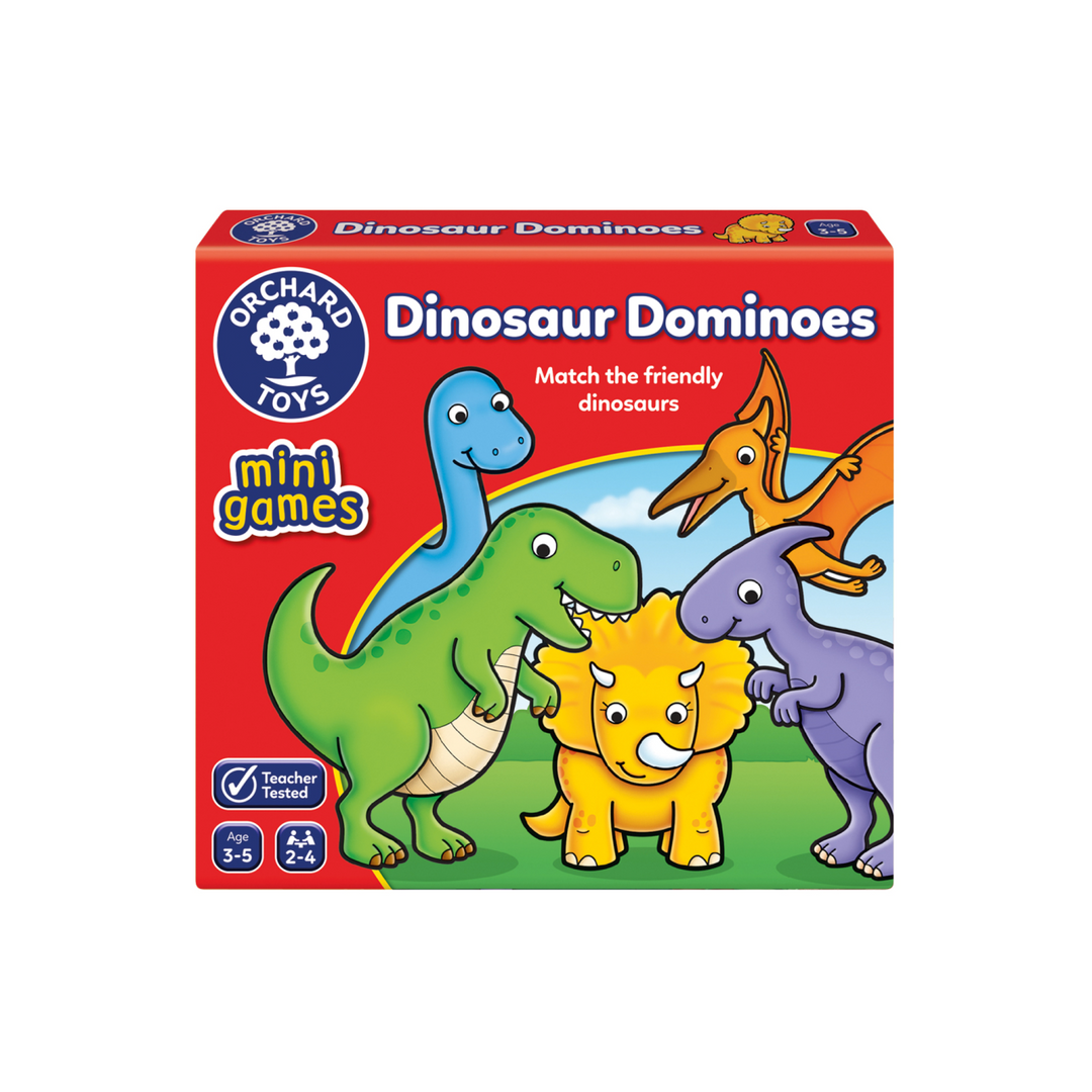 Orchard Toys Mini Games - Dinosaur Dominoes