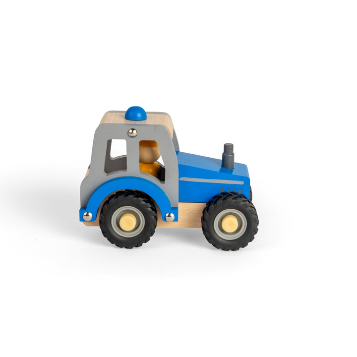 Bigjigs Mini Blue Tractor
