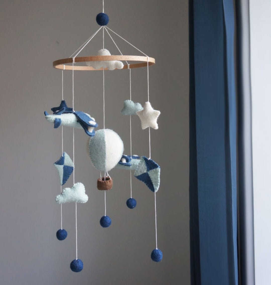 Gamcha Mobile - Air Balloon/Plane/Kite (Dark Blue)