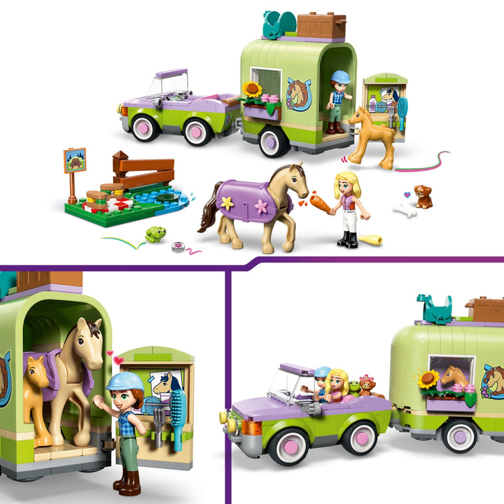 Friends - Horse &amp; Baby Foal Trailer