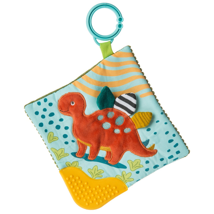 Crinkle Me Teether- Pebblesaurus Dinosaur