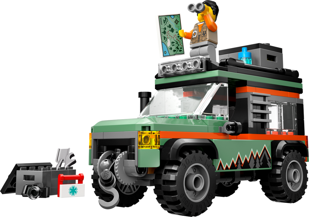 City - Off-Road 4x4 Mountain Truck 60447