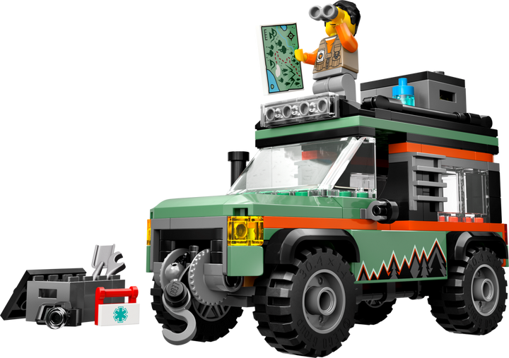 City - Off-Road 4x4 Mountain Truck 60447