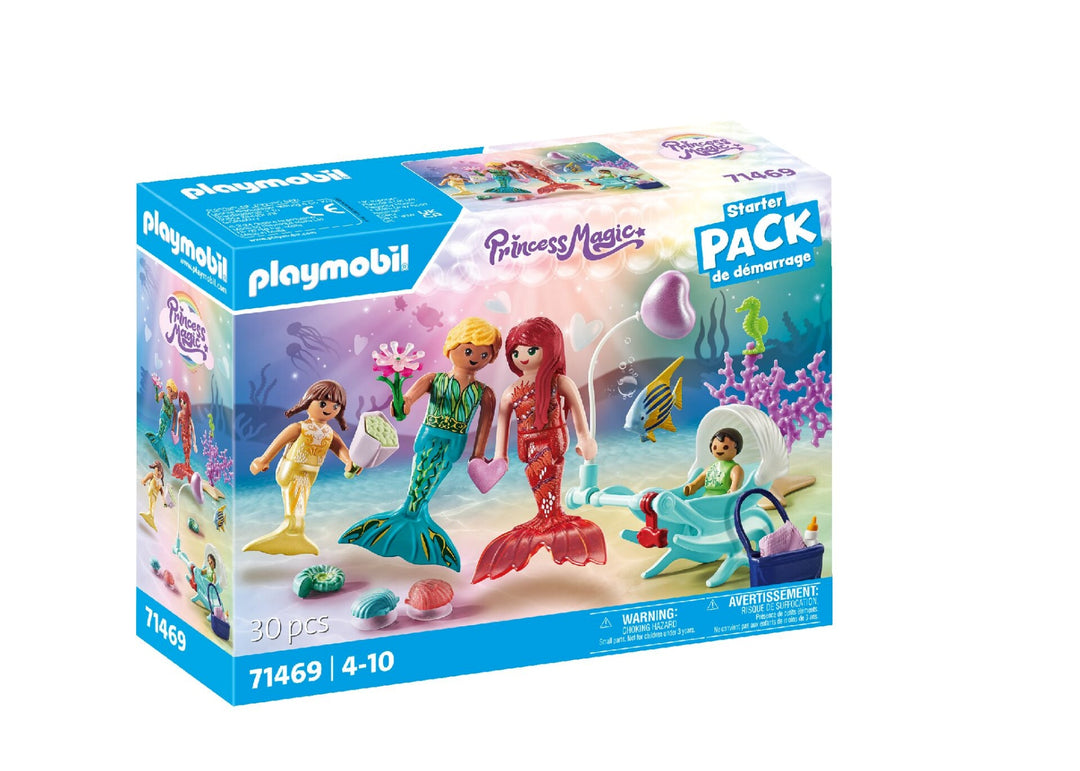 PLAYMOBIL 71469 Princess Magic: Mermaids Family Starter Pack