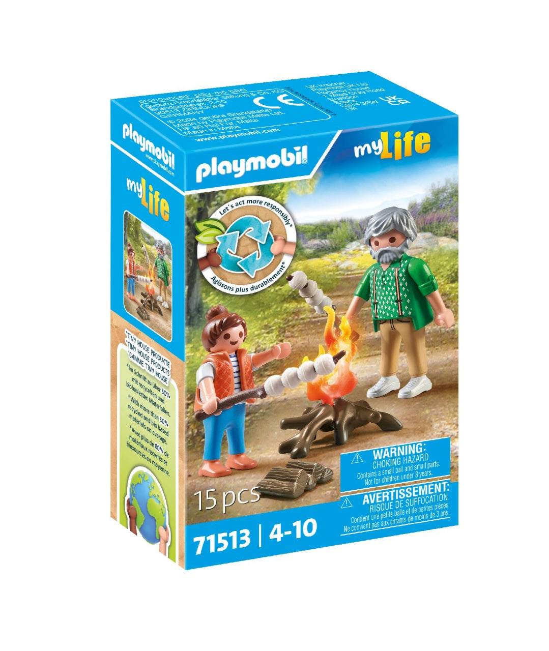 PLAYMOBIL 71513 myLife: Campfire with Marshmallows
