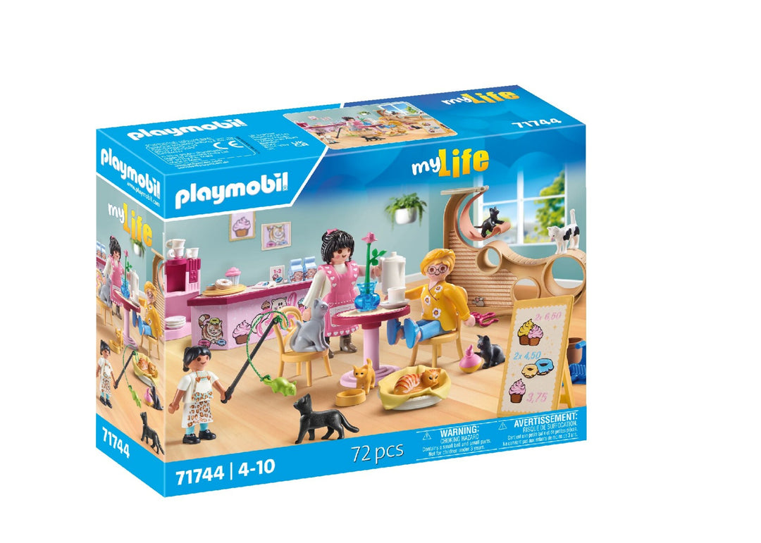 PLAYMOBIL 71744 My Life Cat CafÃ©