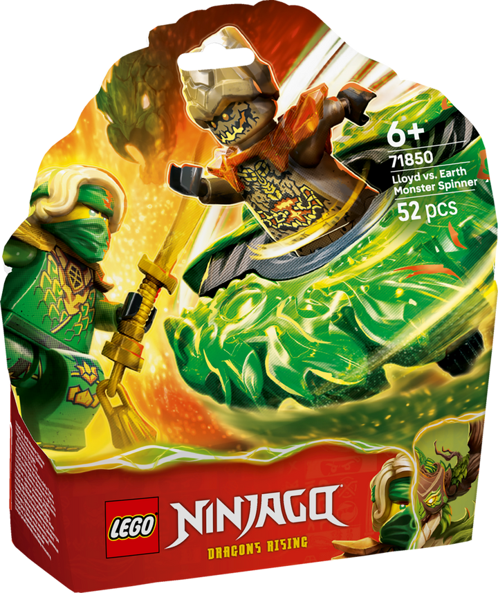 Ninjago - Lloyd vs. Earth Monster Spinner