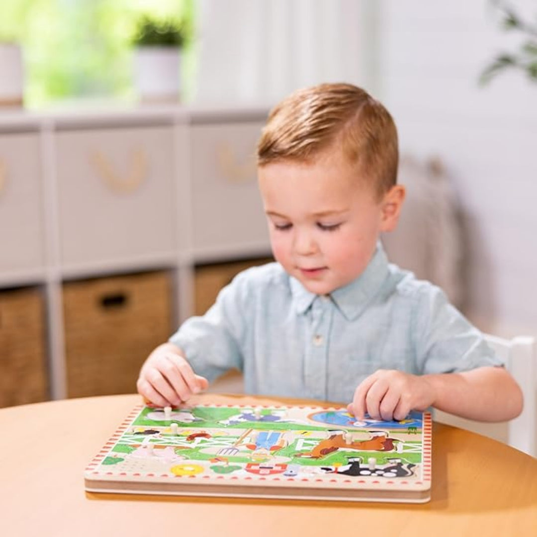 Melissa and Doug Sound Puzzle - Old MacDonald&