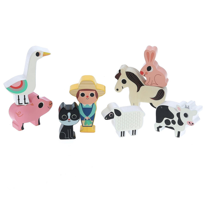 Vilac Shape Sorter - Farm with Animal Shapes