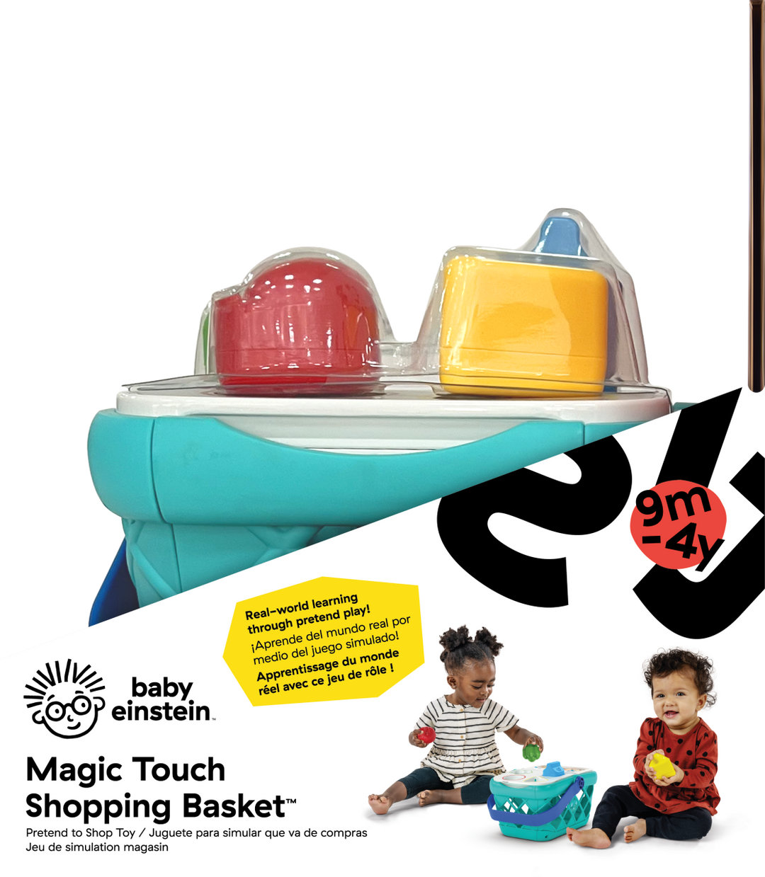Baby Einstein Magic Touch Shopping Basket