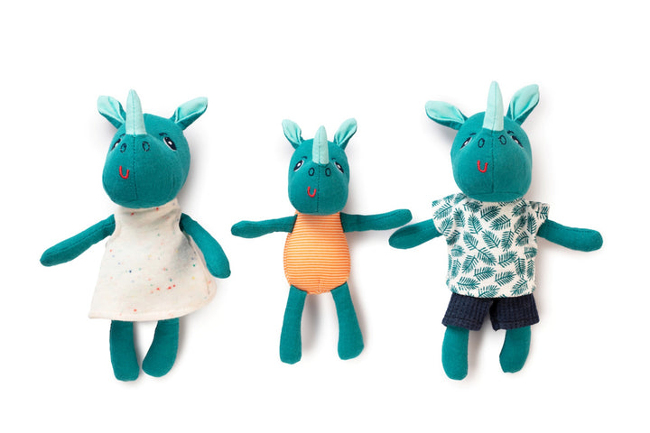 Lilliputiens The Family of Marius, the Rhino