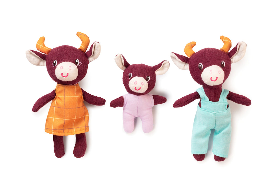 Lilliputiens The Family of Rosalie the Cow