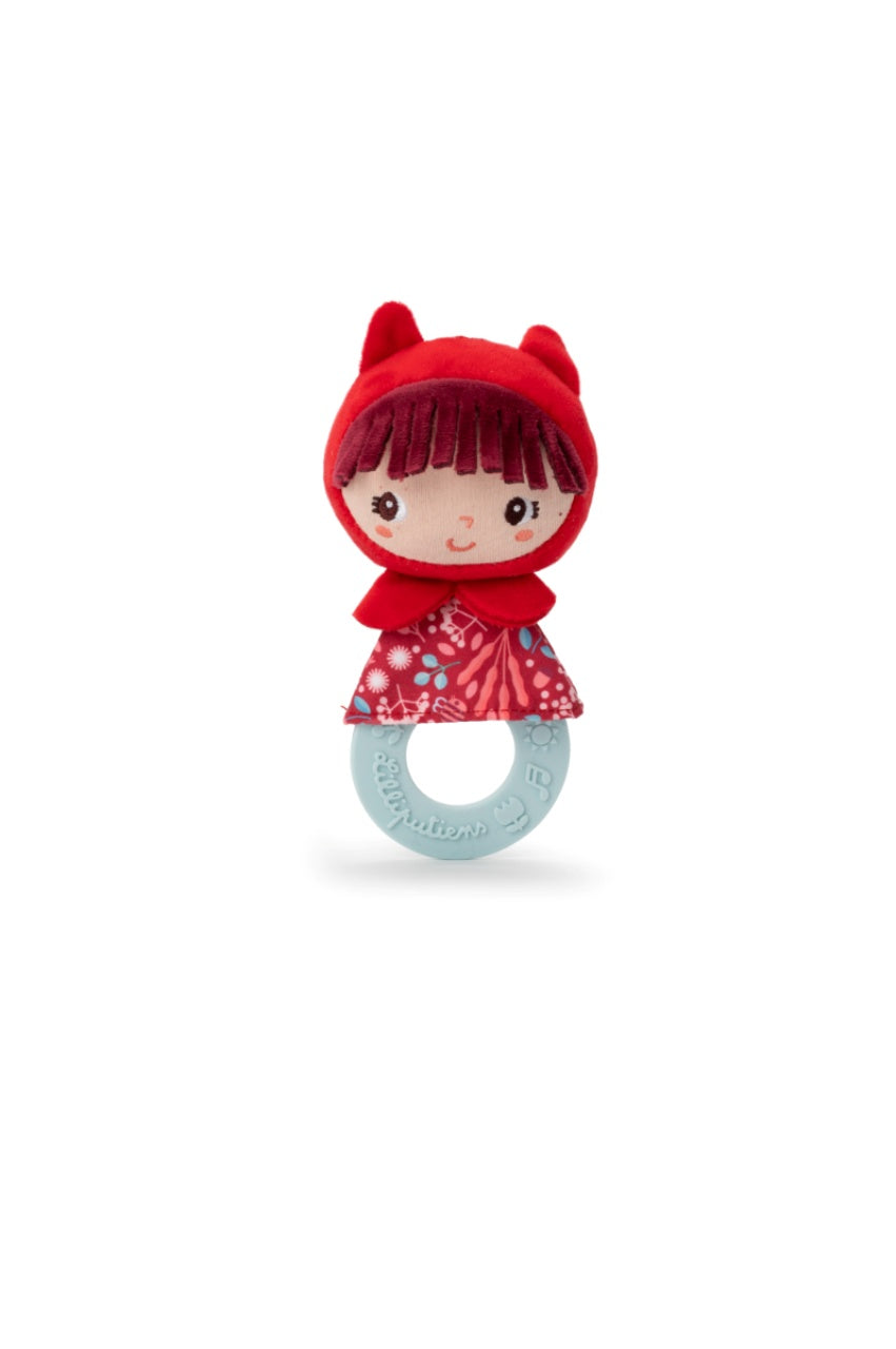 Lilliputiens Teething Rattle - Red Riding Hood