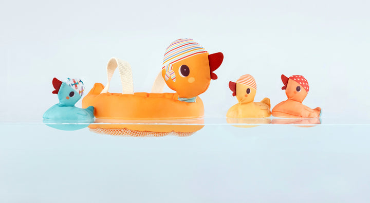 Mommy Duck and her Magnetic Ducklings