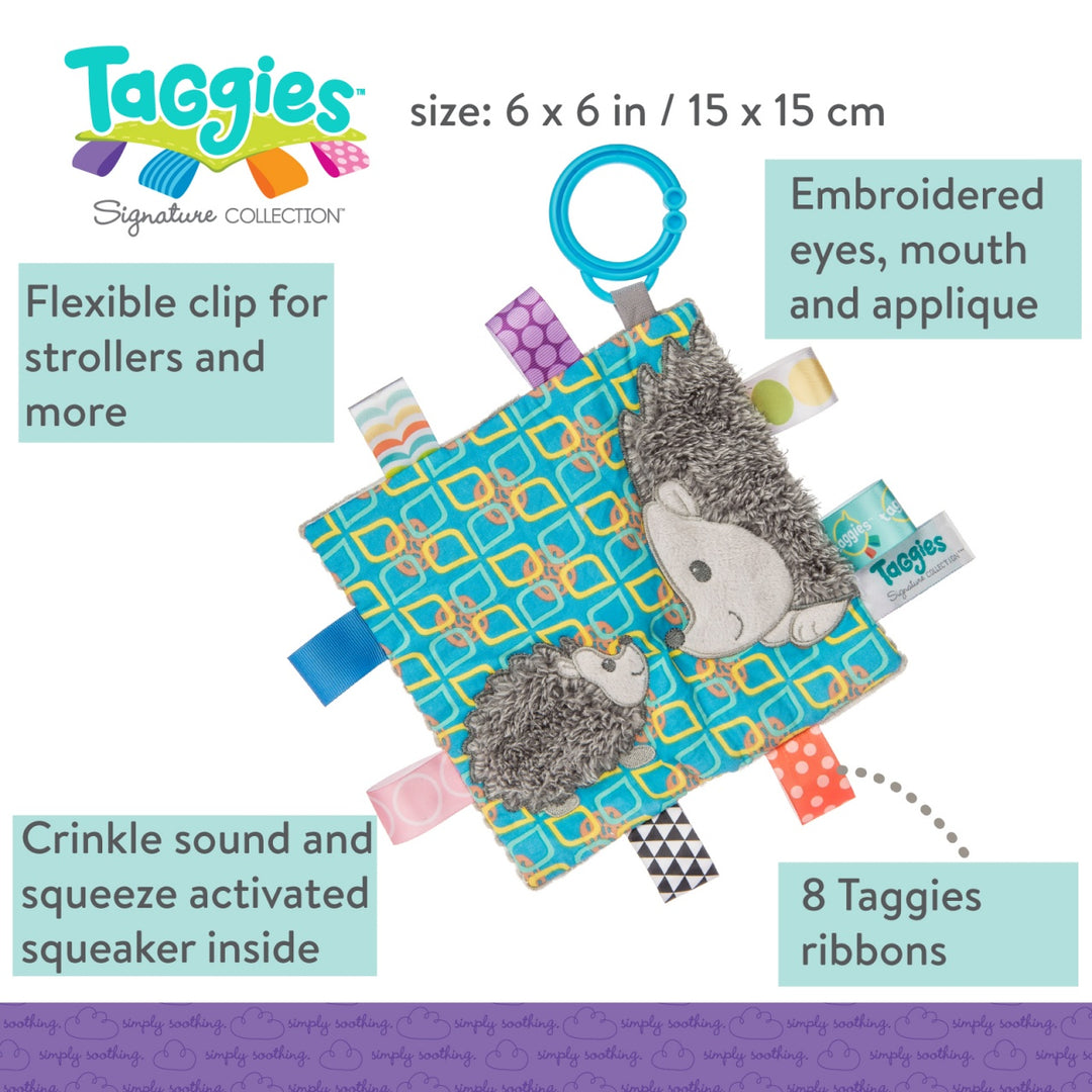 Crinkle Me Taggies - Heather Hedgehog