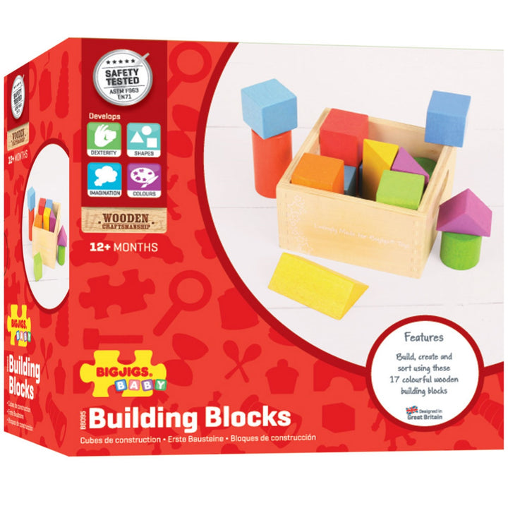 Bigjigs Rainbow Building Blocks