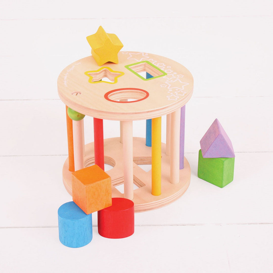 Bigjigs Rolling Shape Sorter