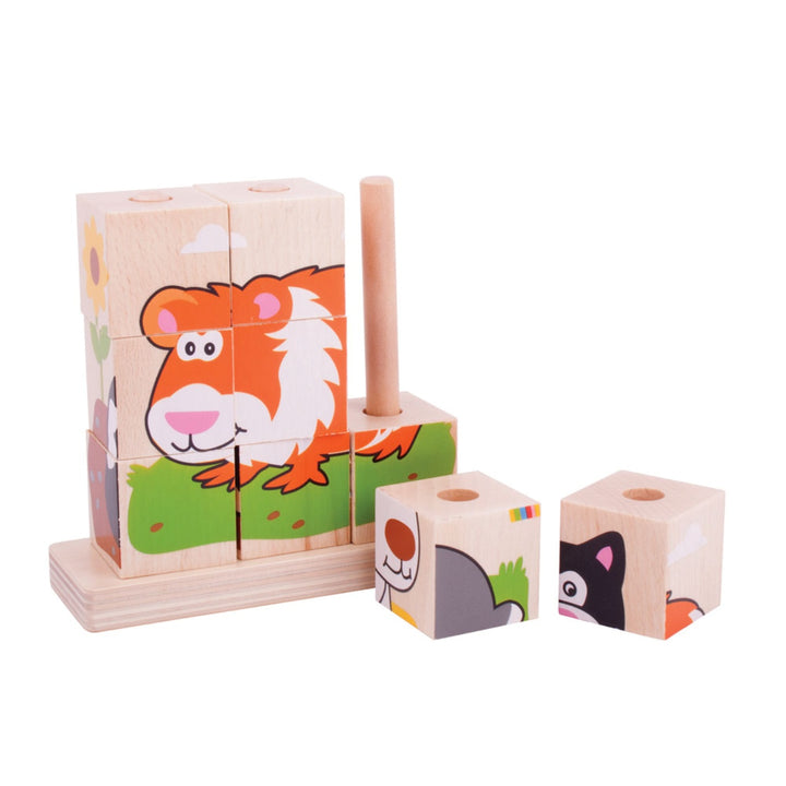 Stacking Puzzle - Pets