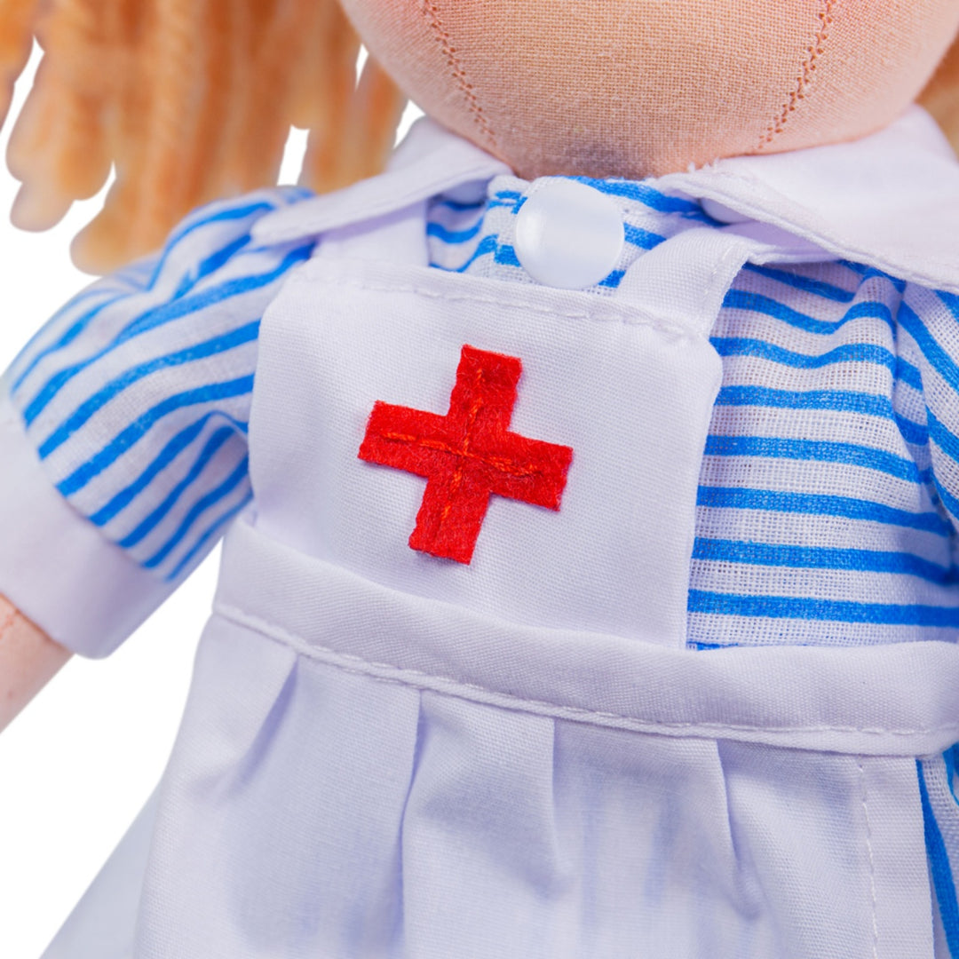 Bigjigs  Rag Doll - Nurse Nancy
