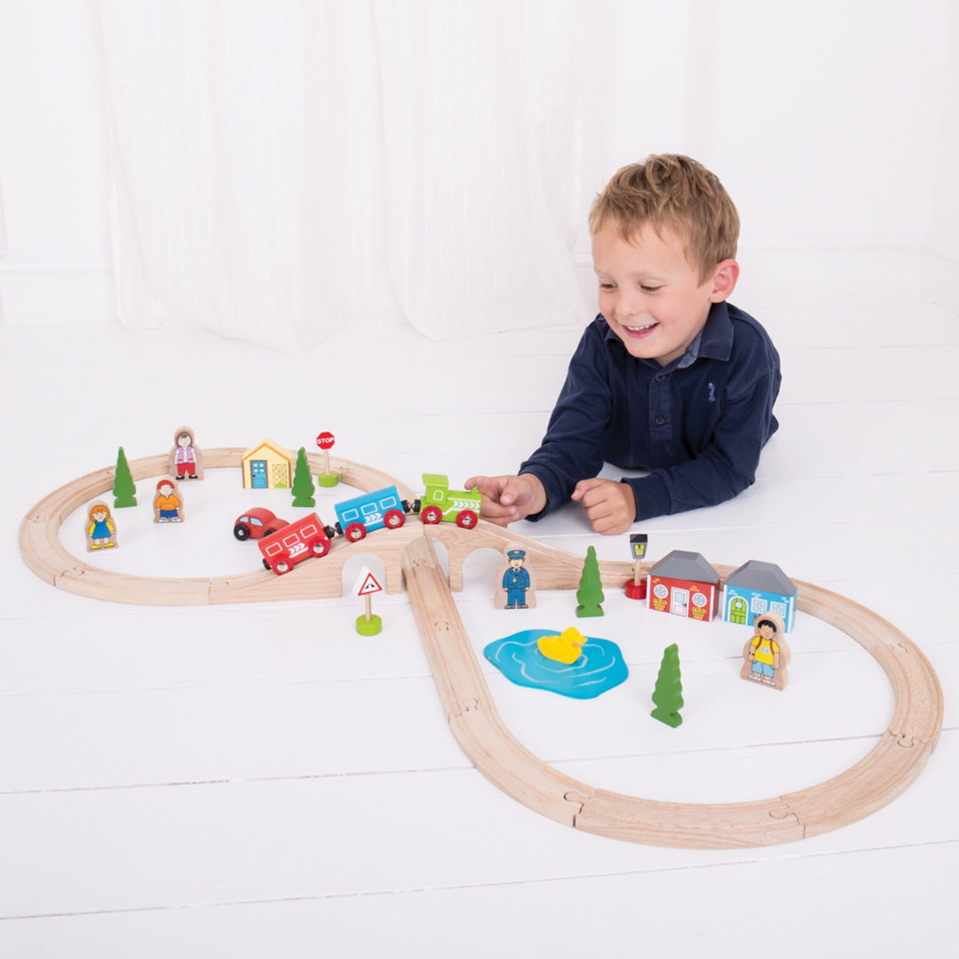 Bigjigs Figure of Eight Train Set