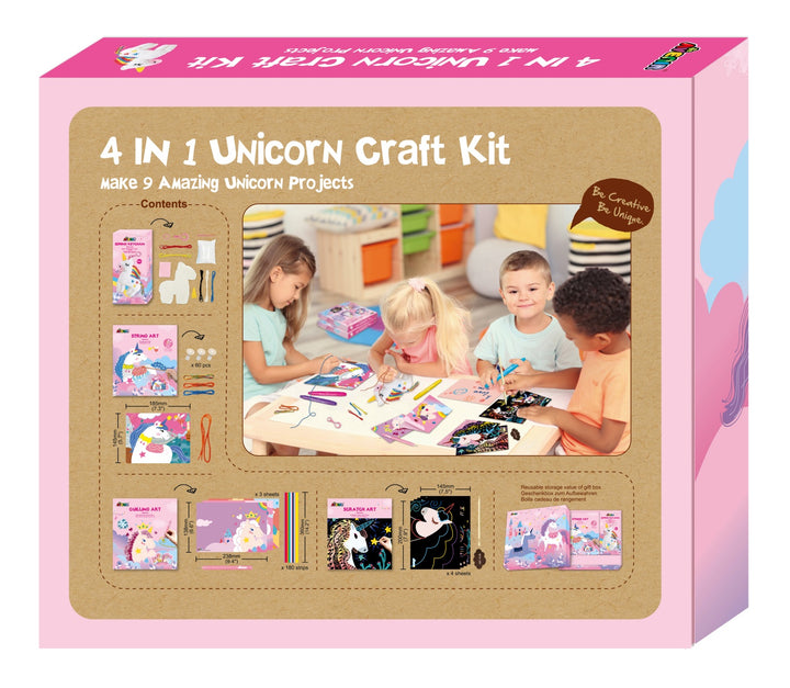 4 in 1 Craft Kit - Unicorn