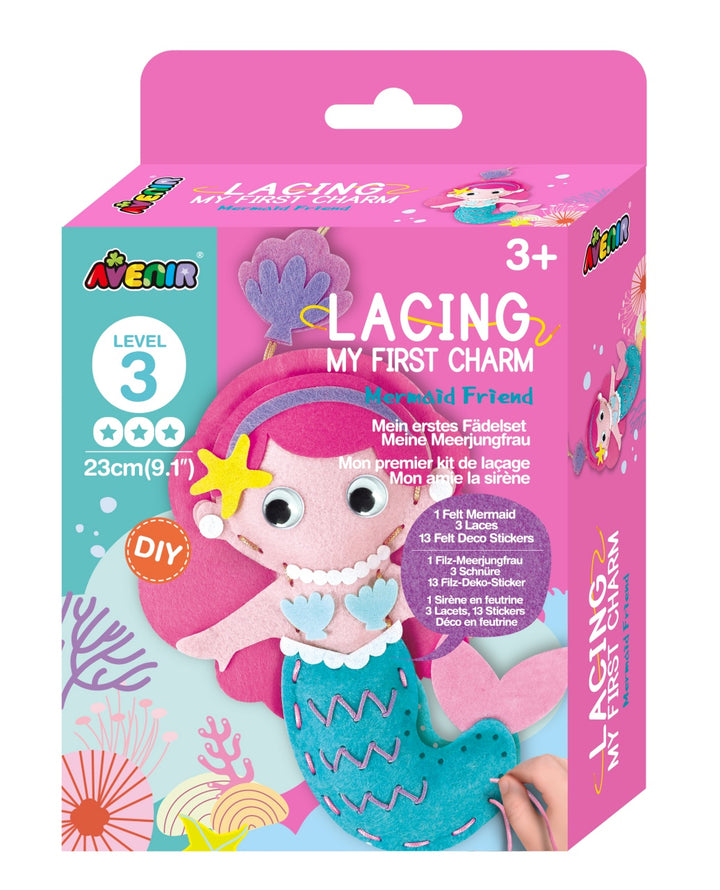 Avenir My First Lacing Charm - Mermaid Friend