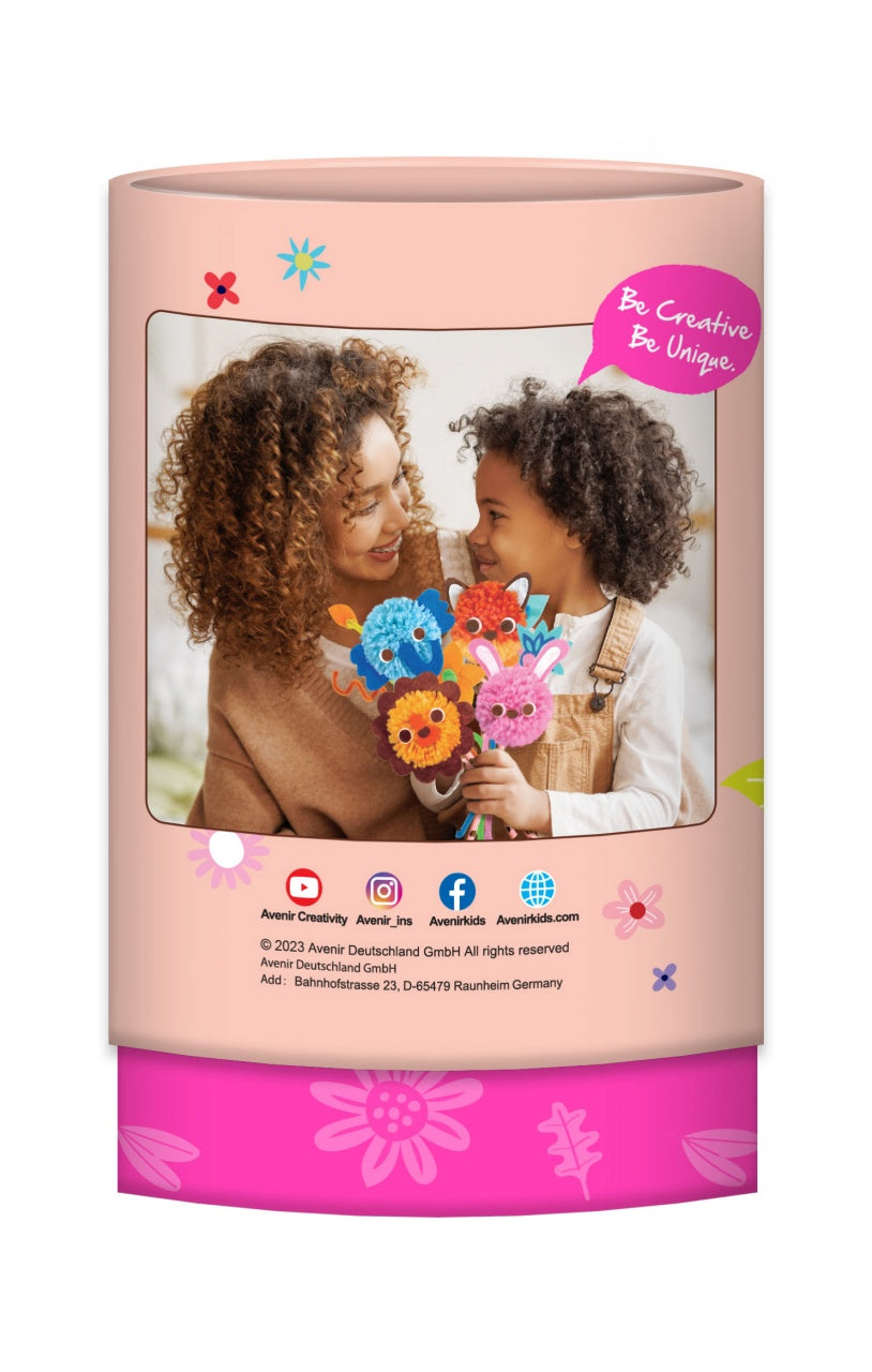 Pom Pom Flower Bouquet