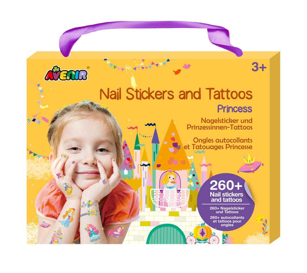 Avenir Nail Stickers and Tattoos - Princess