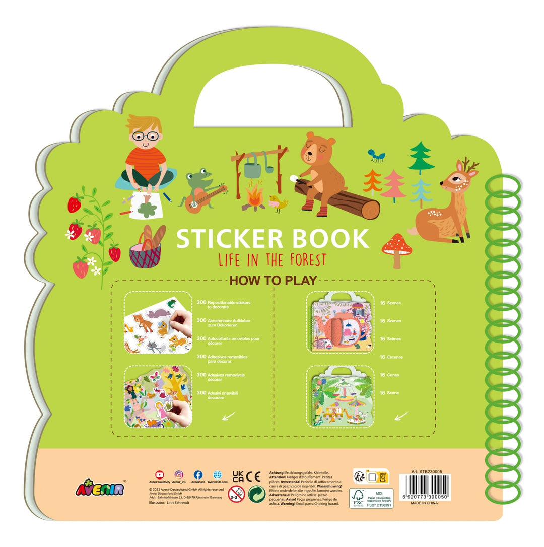 Sticker Book - Life in the Forest