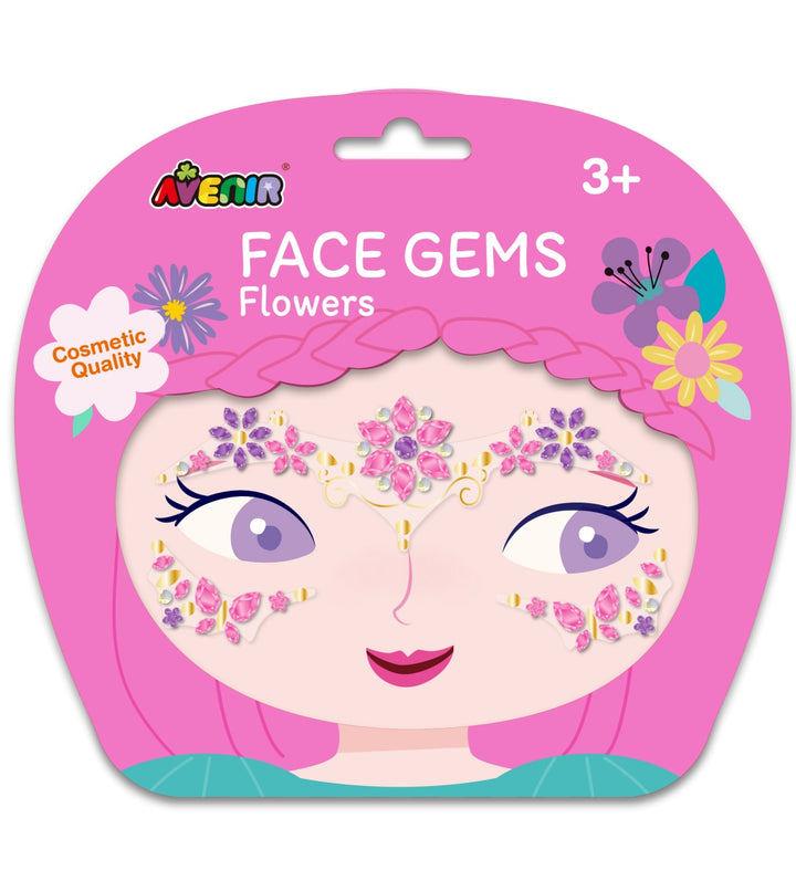 Face Gems - Flowers