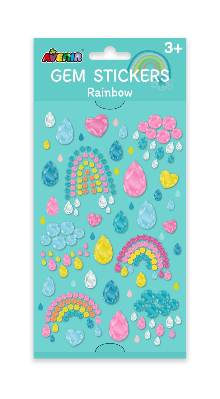 Avenir Gem Stickers - Rainbow