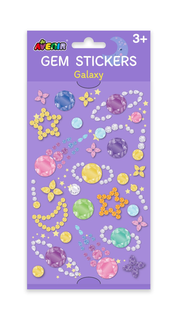 Avenir Gem Stickers - Galaxy