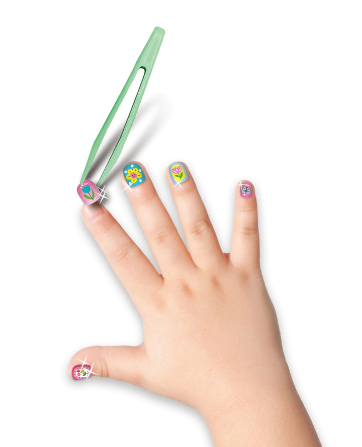 Press-On Nails - Garden World