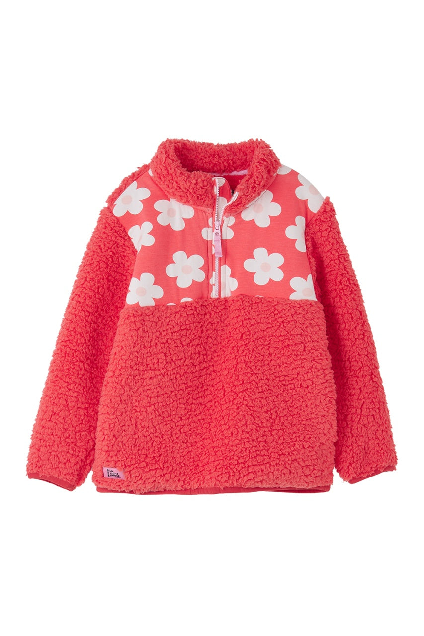 Lighthouse Cassie Fleece - Coral