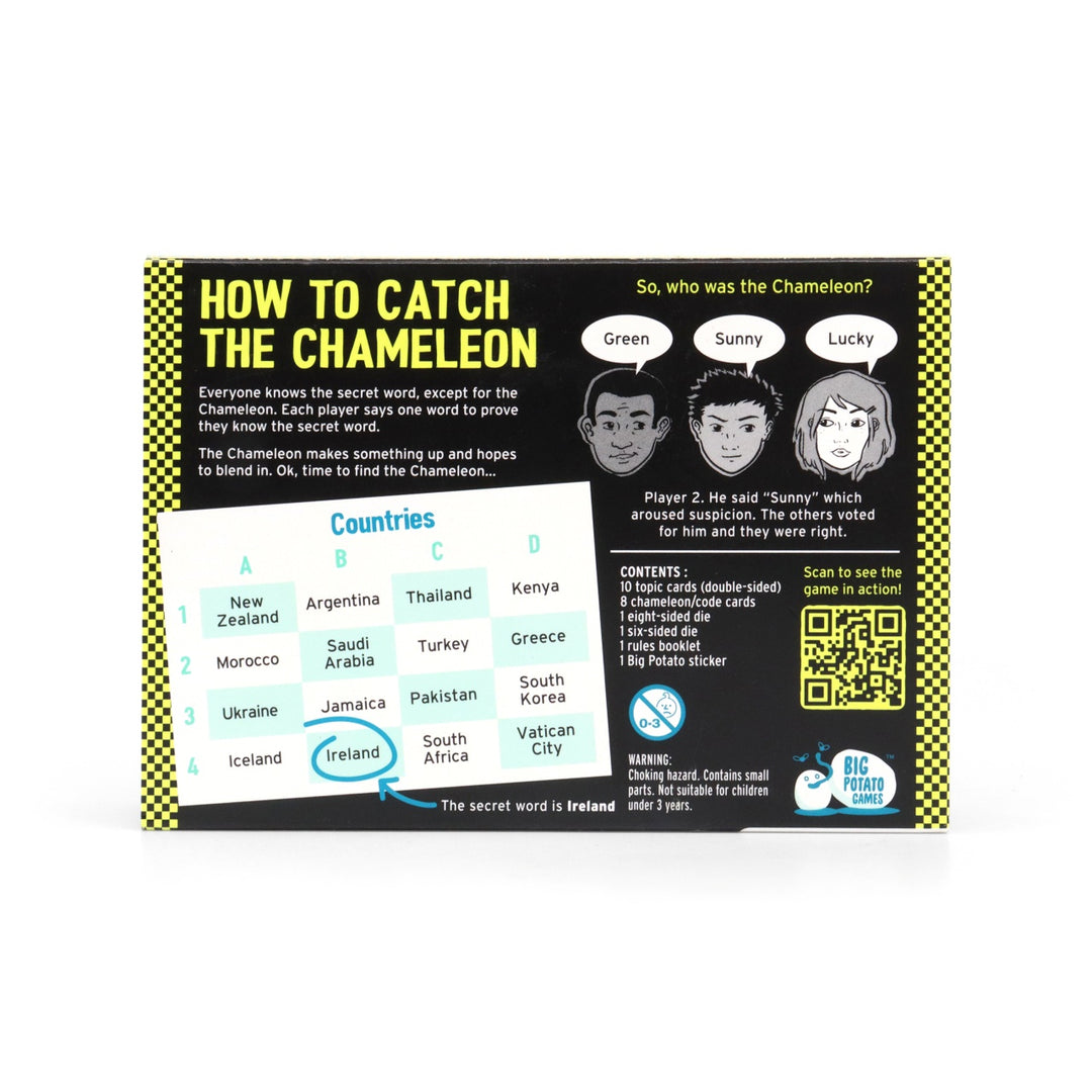 The Chameleon Travel Game