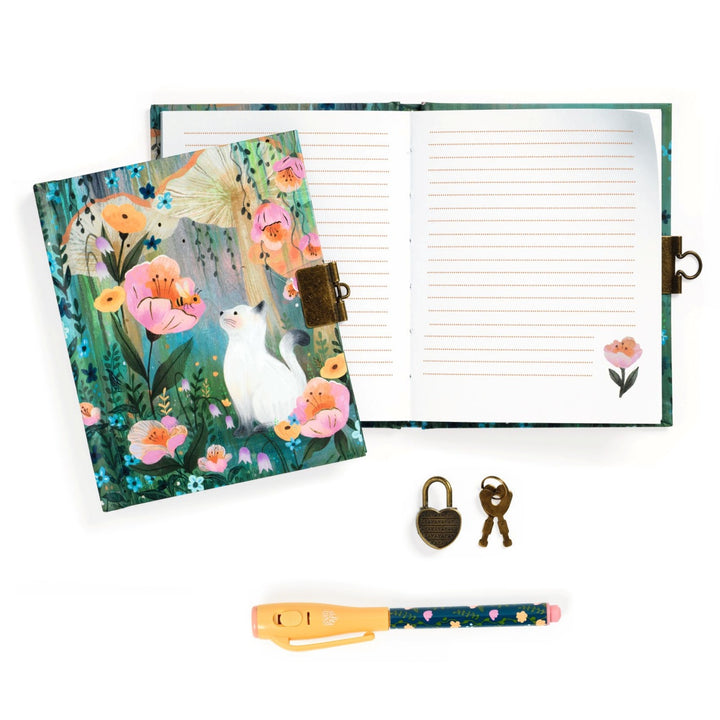 Djeco Little Secret Notebook with Magic Pen - Kendra