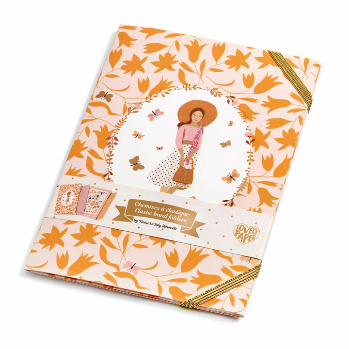 Djeco Elastic Band Folder- Tinou