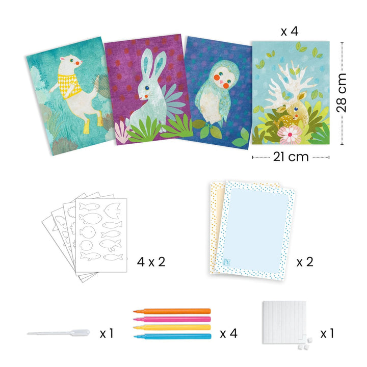 Djeco Create with Blotting Paper
