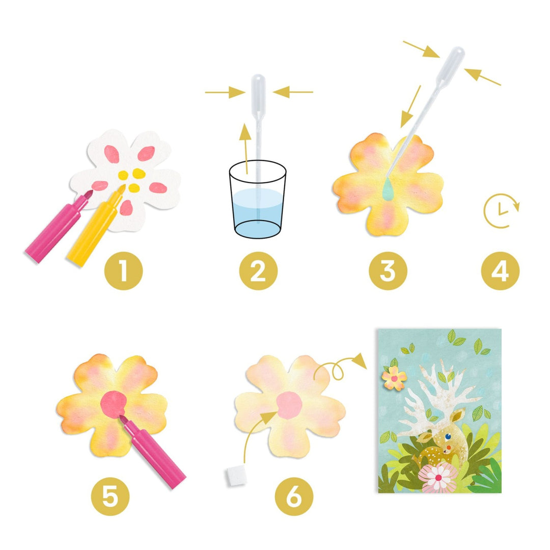 Djeco Create with Blotting Paper