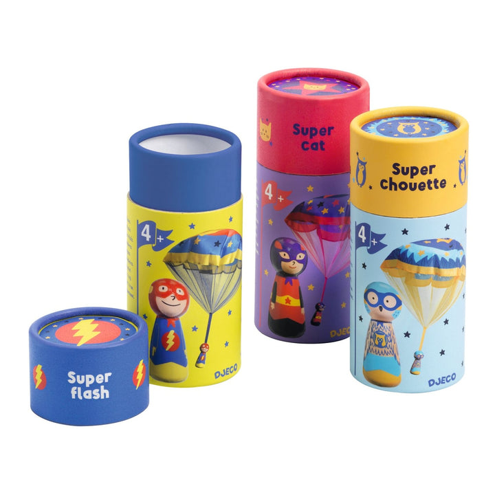 Djeco Parachutist Flying Heroes (Assorted)