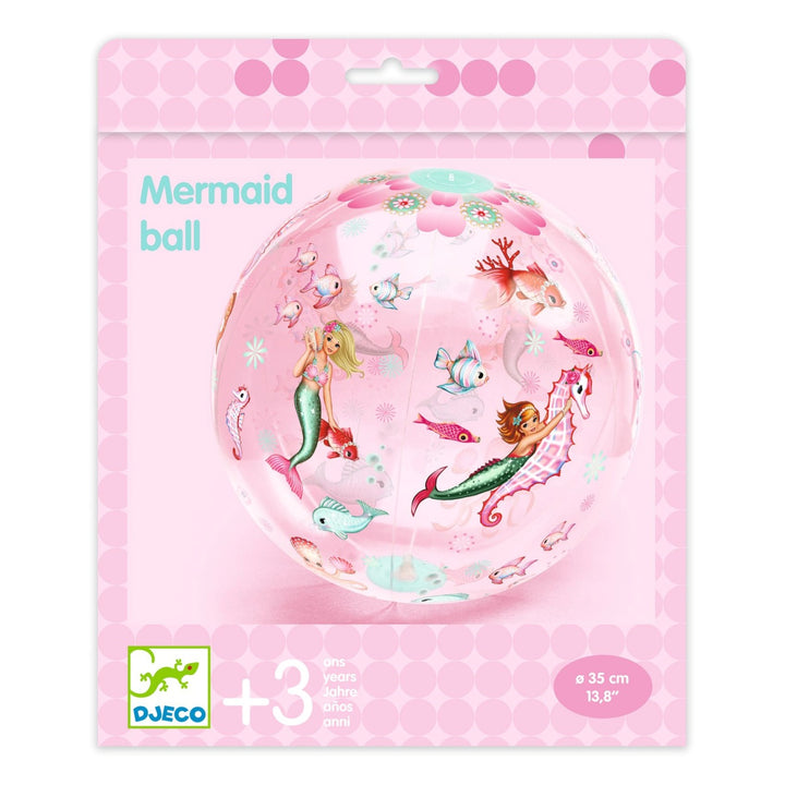 Djeco Inflatable Ball - Mermaids