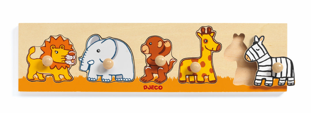 Djeco Wooden Button Puzzle Sava&